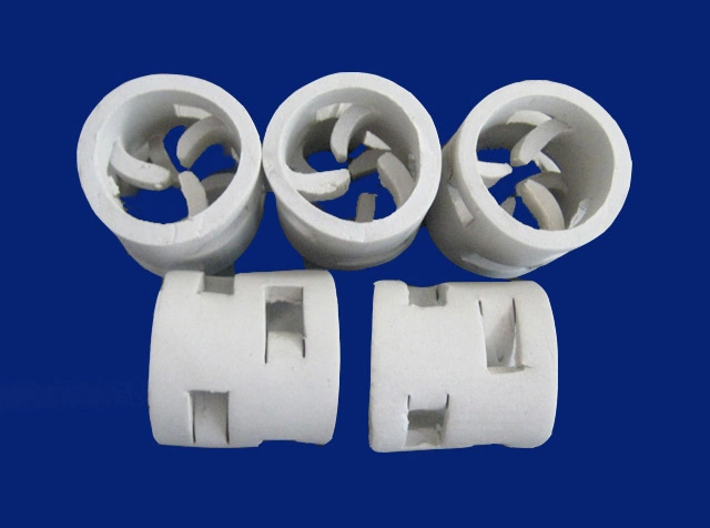 25, 38, 50, 75mm Ceramic Pall Ring Packing in Stock Factory Price