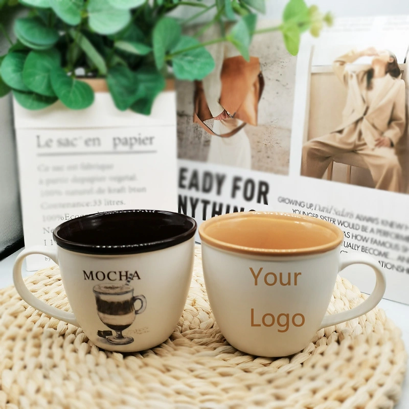 Factory Direct Custom Inside Color Outside White Mug Decal Ceramic Mug Fashion Mug Coffee Mug