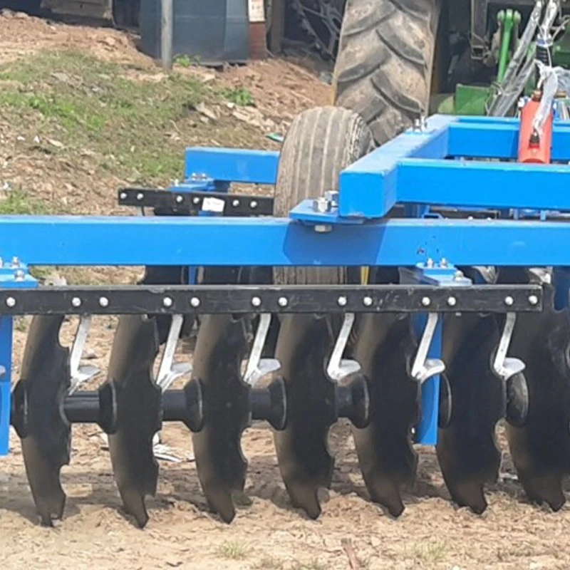 La agricultura la máquina hidráulica para trabajo pesado de la grada de discos de arado de reja Mini Tractor Harrows