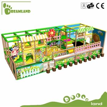 O equipamento para crianças do parque infantil comercial Indoor Jungle Soft está em conformidade com a ASTM Padrão