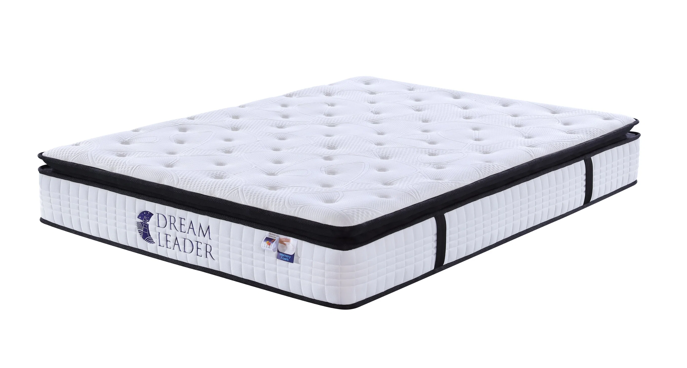 China School Dreamleader/OEM Compress and Roll in Carton Box Spring Mattress