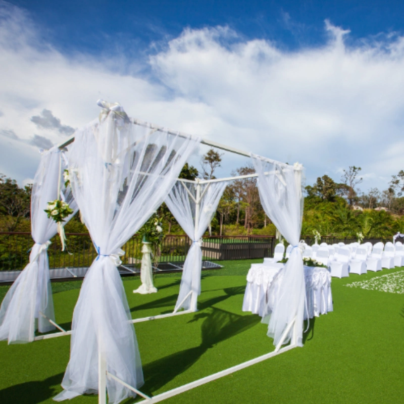 Alfombra de césped Artificial realista Interior exterior gruesa hierba sintética Alfombra para césped en el jardín