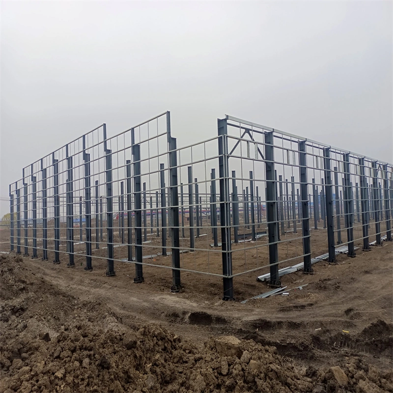 Prefabricated Warehouse Engineering Building H Beam Steel Structure with Storage Shed Workshop