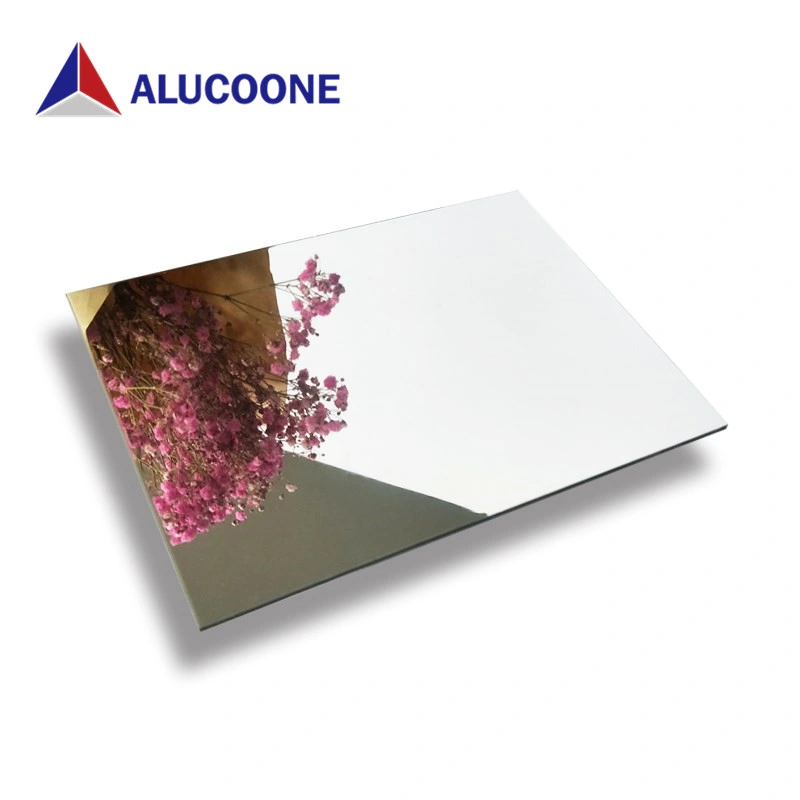 Dibond® aluminium brossé feuille Composite Alupanel signe finition miroir du matériel