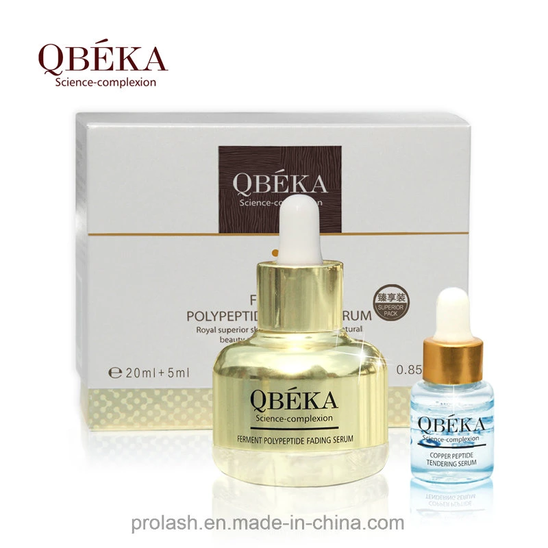 Skin Care High Quality QBEKA Ferment Polypeptide Fading Serum Set Whitening Serum