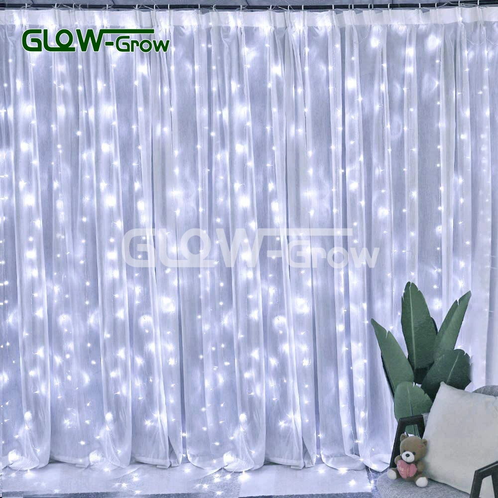 2.0m*3.0m Waterproof Orange LED Curtain Light for Store Decoration