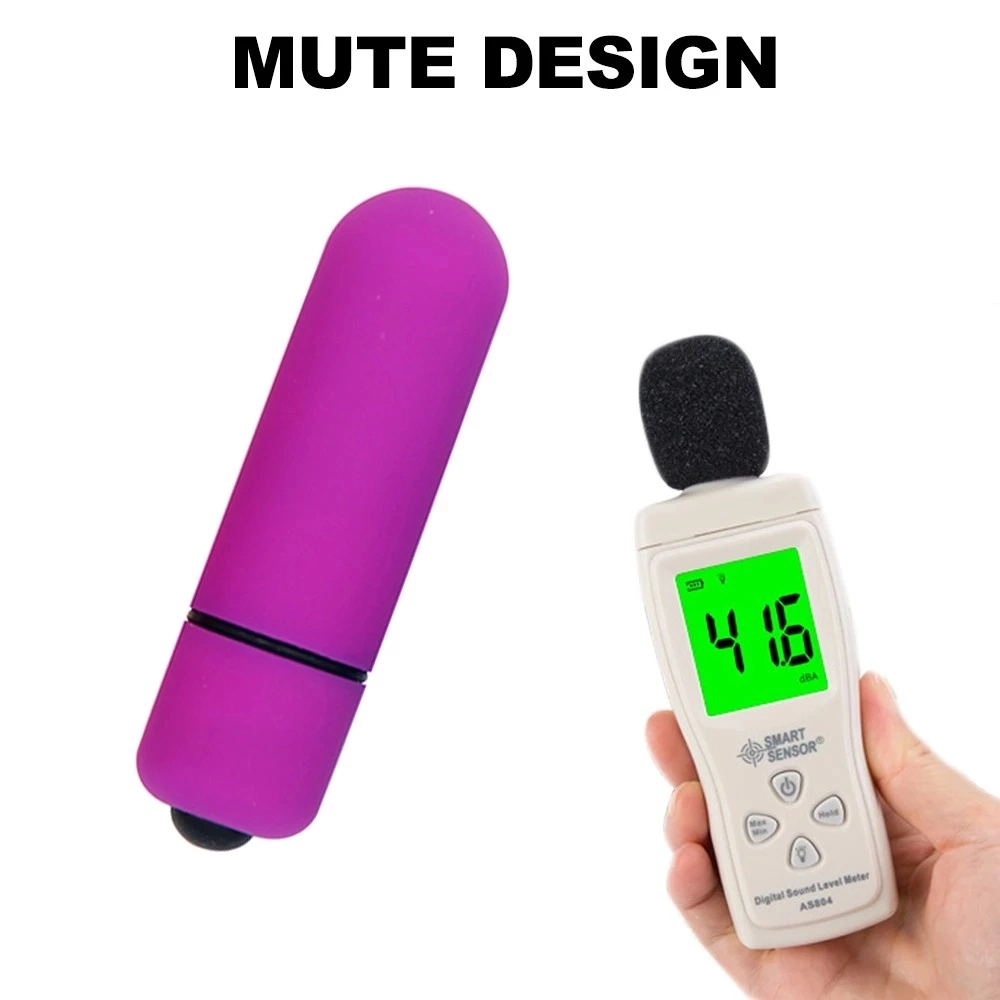 Recargables USB Magic Bullet 10 Mini Vibrador bala de plata de la función de las mujeres la masturbación, el vibrador anal