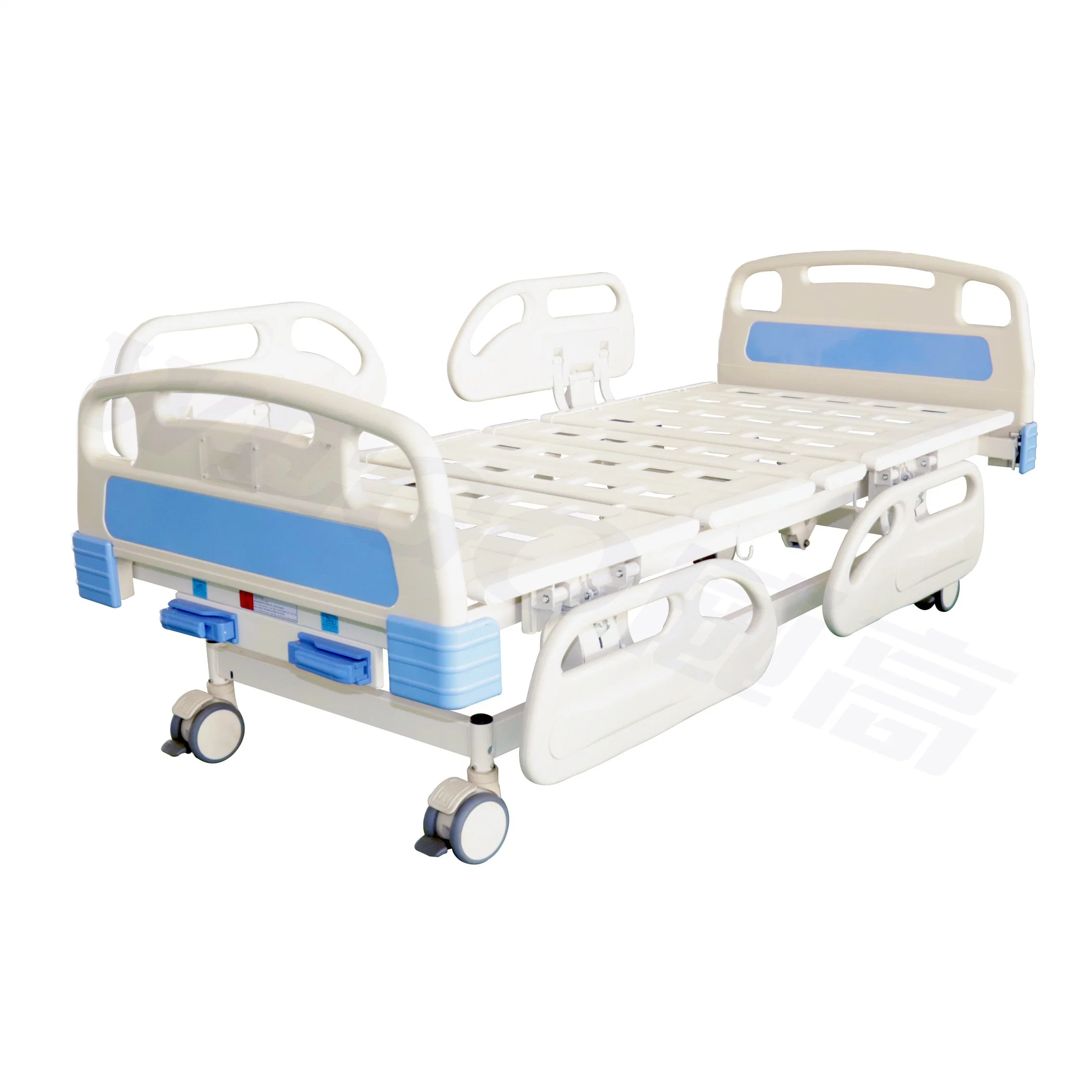 Wego Stainless Steel Multifunction Adjustable Manual Foldable ICU Hospital Bed Manufacturers