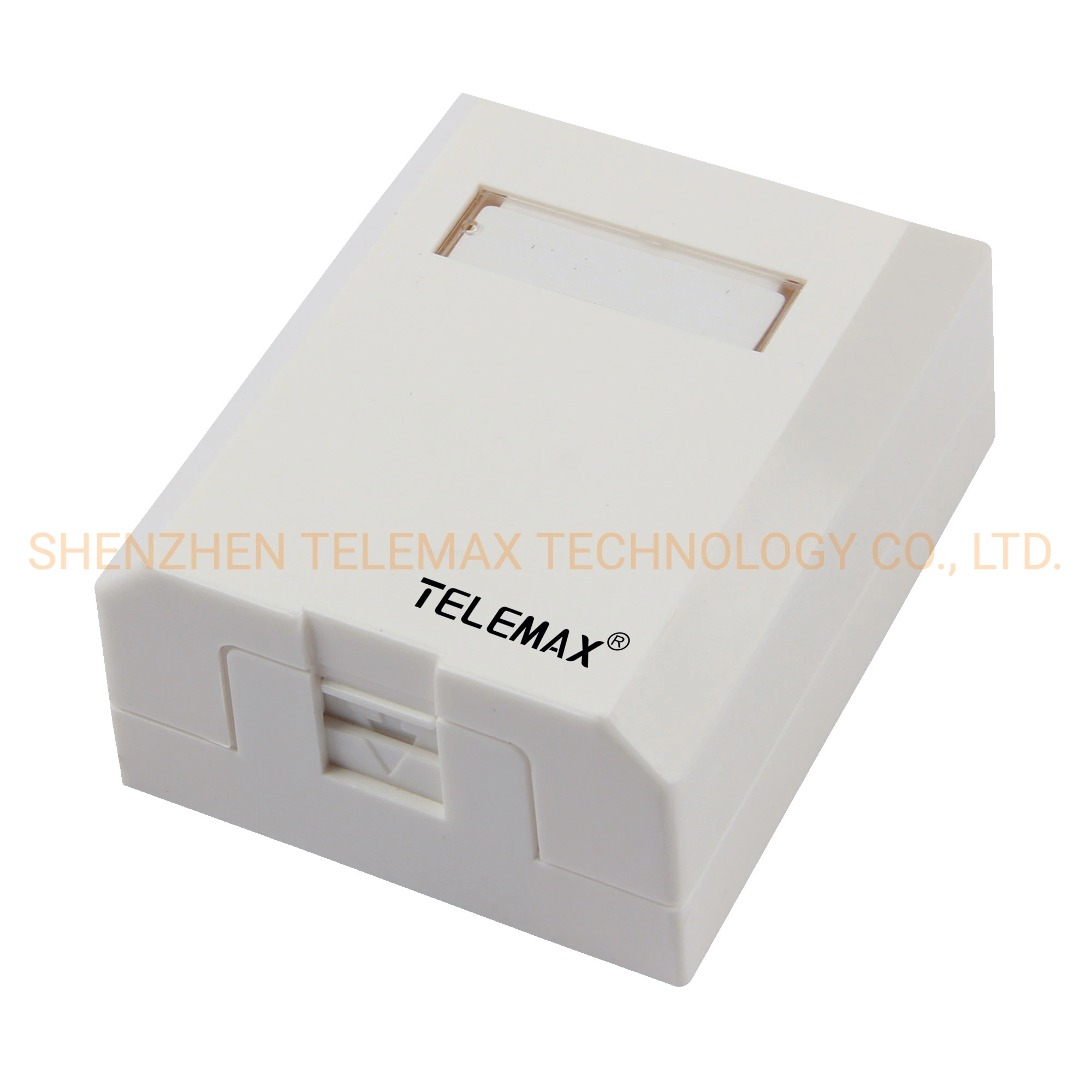 Double Rj 45 Port Operation Mount Box, Include Hidden RJ45 Port