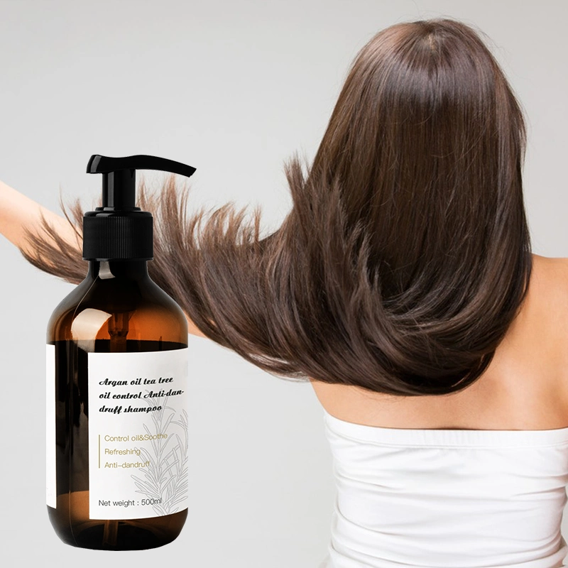 El rejuvenecimiento de orgánica de control de aceite de argán suave champú Anti-Dandruff