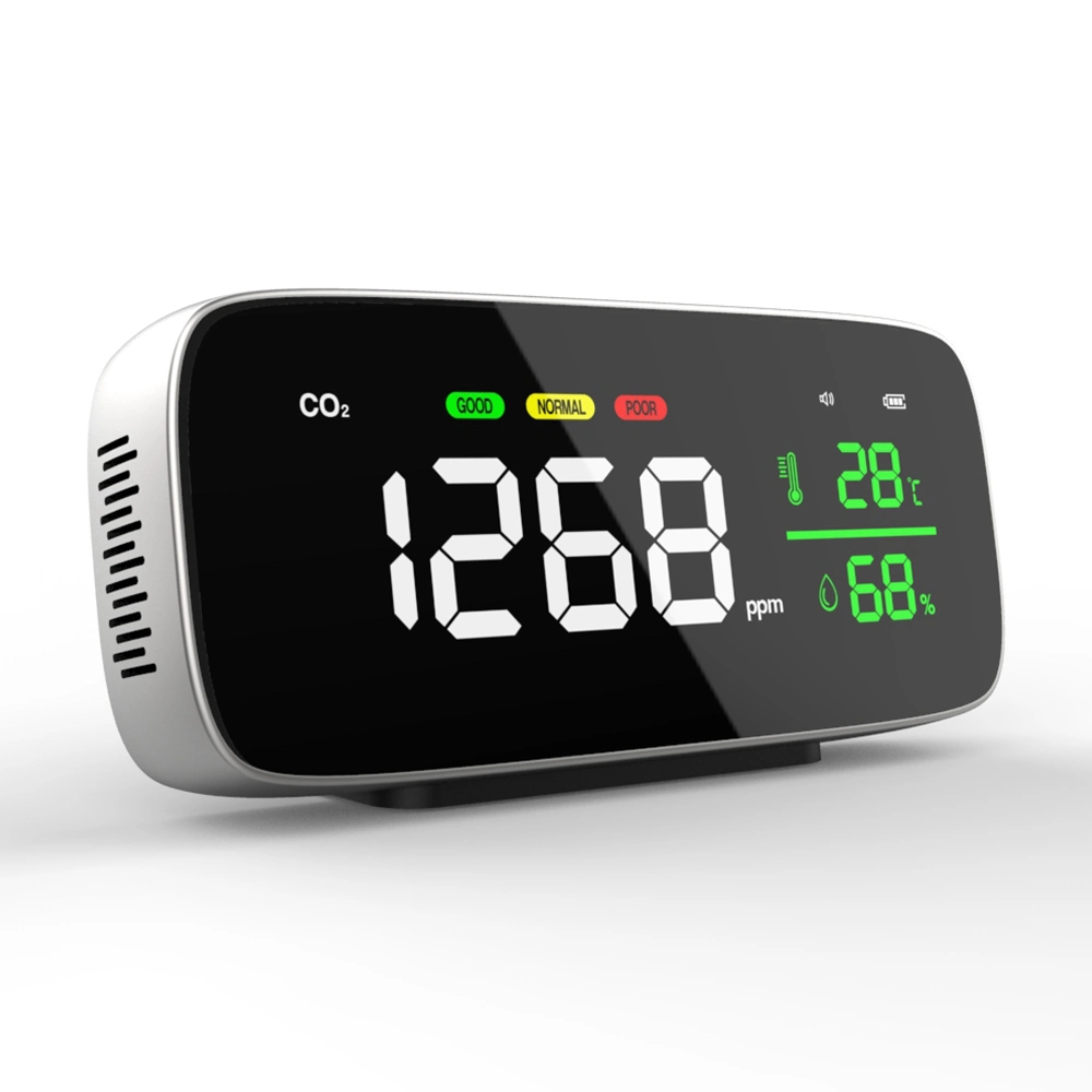 Type-C Professional LED Screen Carbon Dioxide Detector Indoor Air Quality CO2 Tester