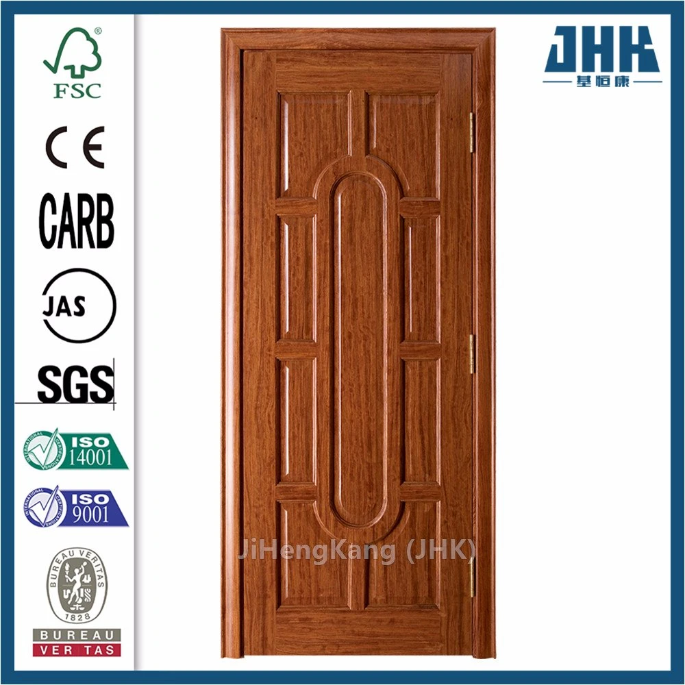 Jhk Composite Hardware Modern Veneer Teak Interior Door