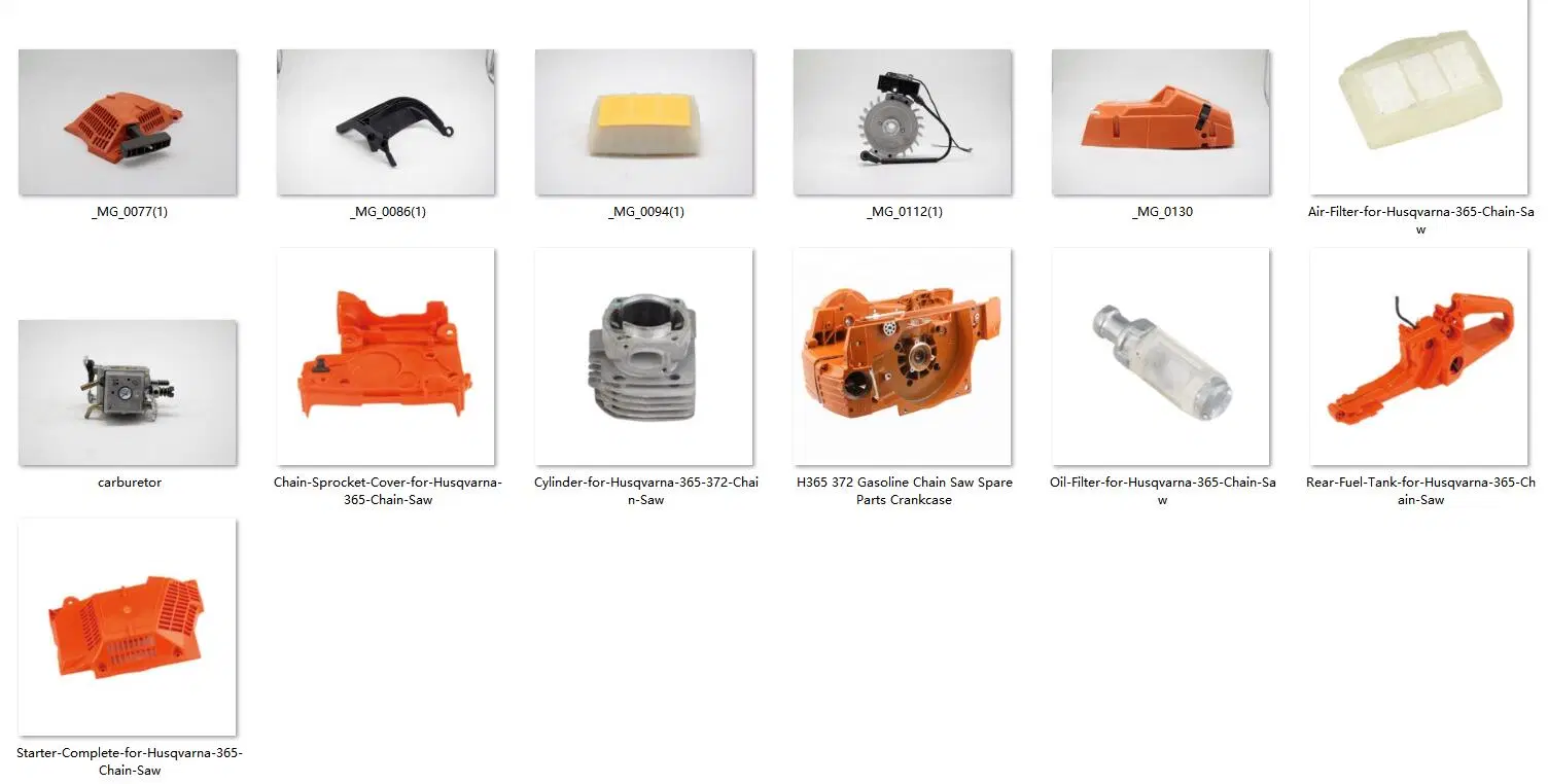 Hus365 motosierras de gasolina de piezas de repuesto de reemplazo de piezas de herramientas para jardín