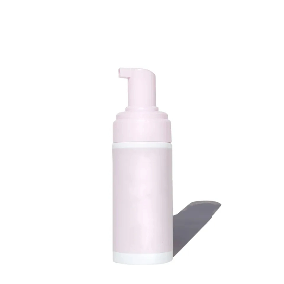 Empty Plastic Foam Pump Bottle100ml 150ml 200ml Clear White Pet Facial Cleanser Foam Pump Bottle