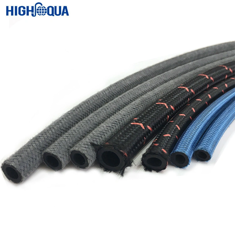 Textile Braid Cover Rubber Oil Hose