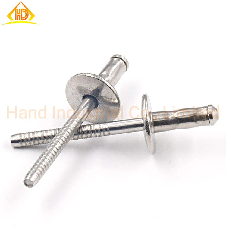 Good Quality Large Head Single Ungrip Blind Rivets 32mm Stainless Steel