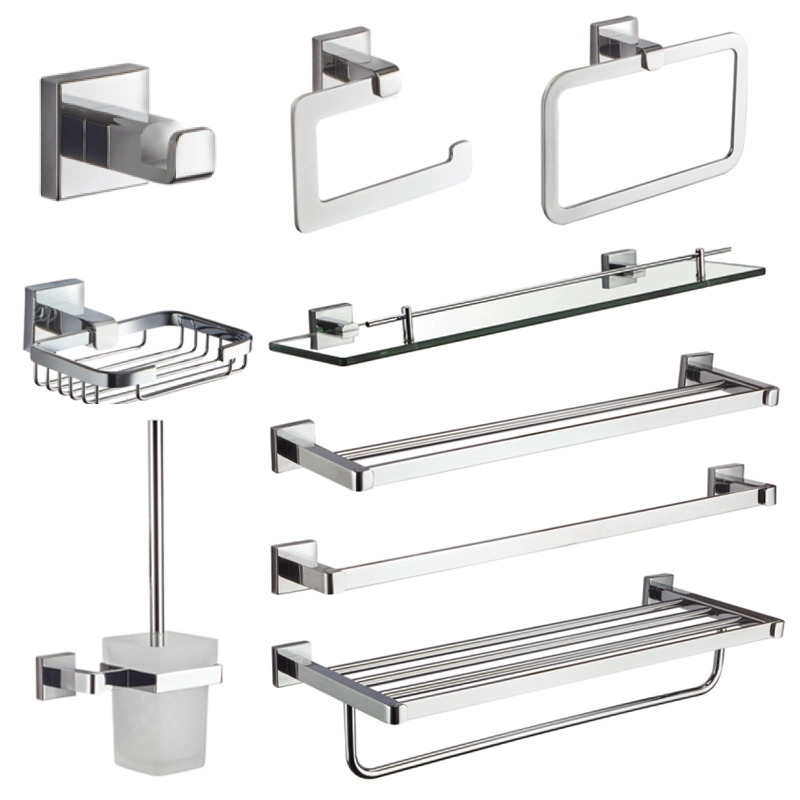 Robe Hook Towel Bar Home Hotel Bathroom Accessories Set