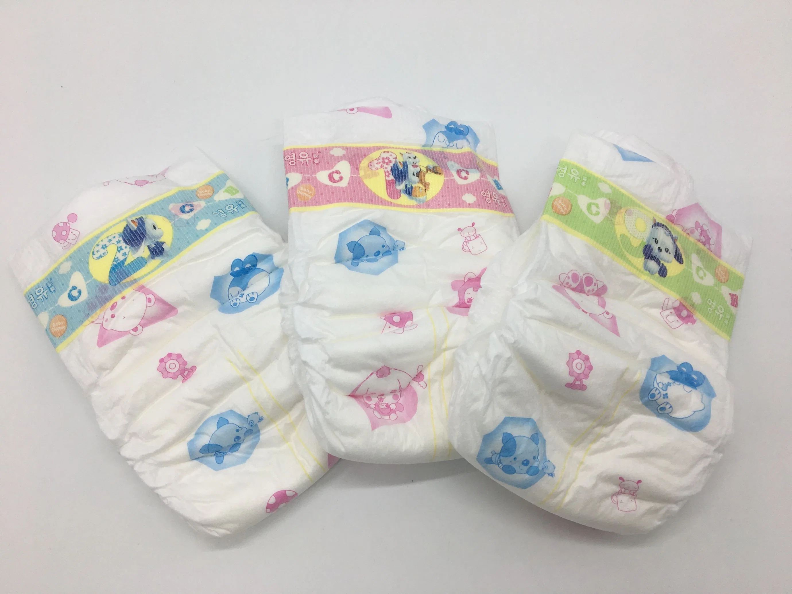 Factory OEM Japanese Sap Soft Comfortable Cotton Disposable Baby Diaper Pants
