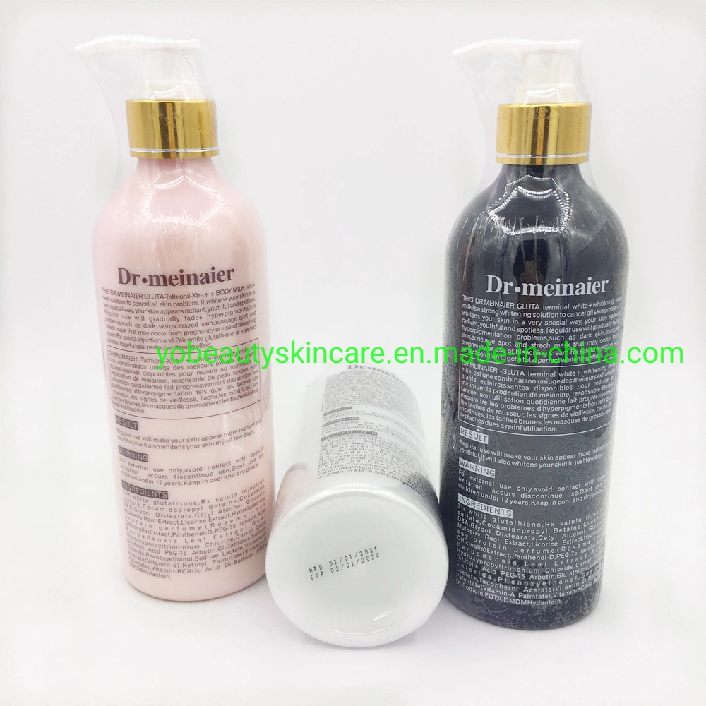 Private Label OEM Glutathione Whitening Lotion for Body Skin 500ml