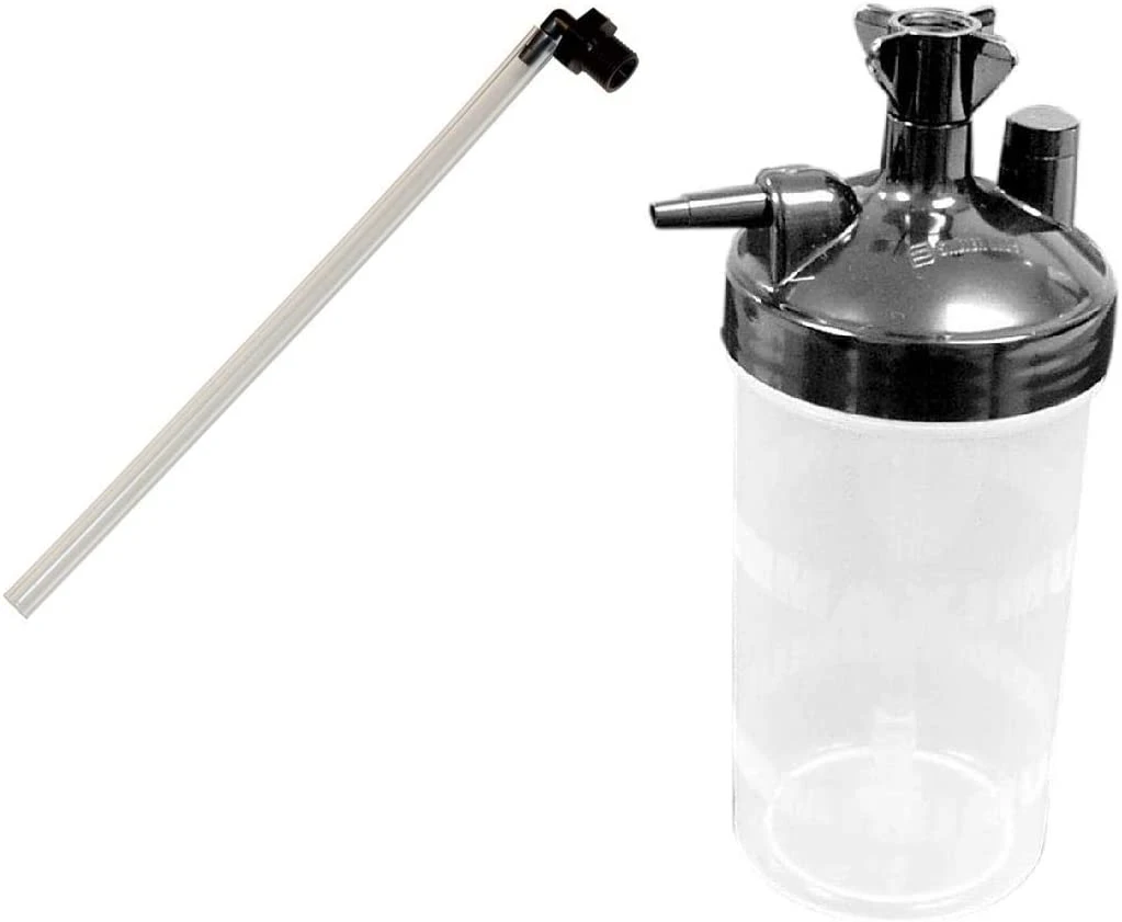 Concentrador de oxígeno médico Bubble Humidificador Jar la botella de 250ml/500ml