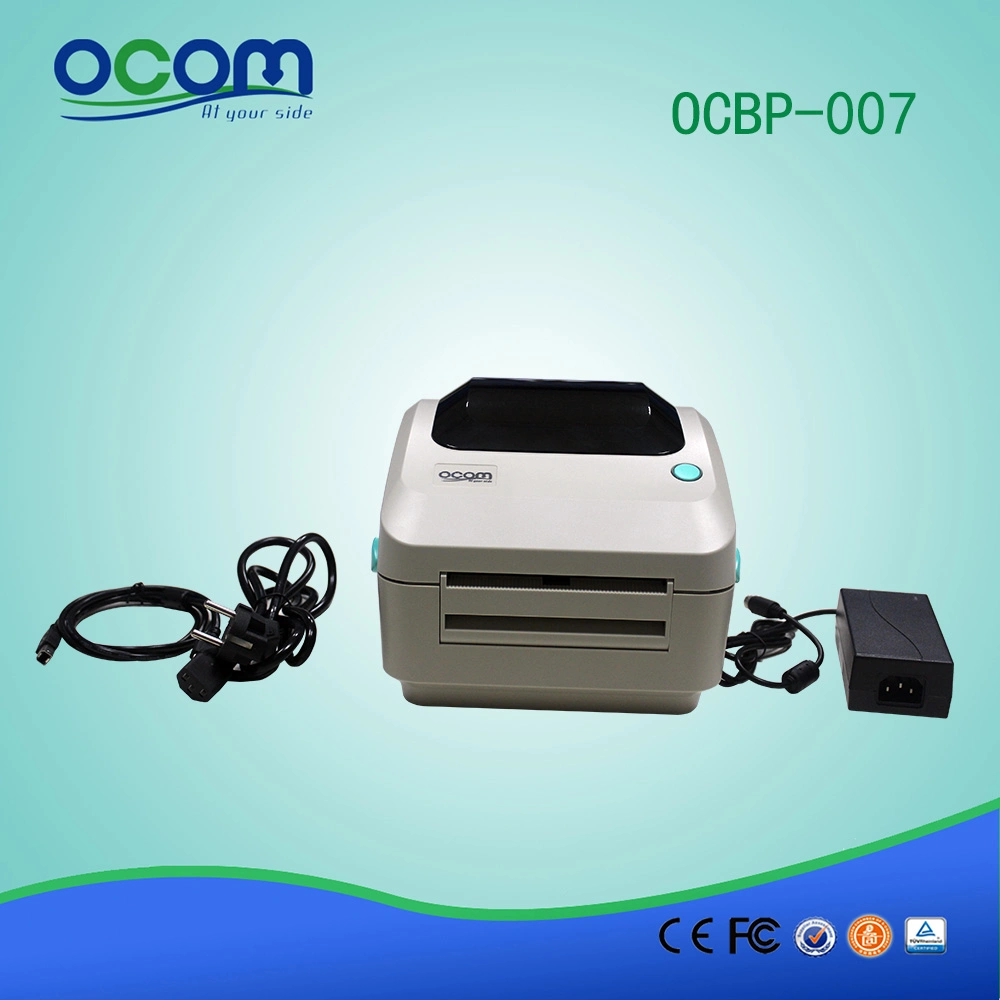 Ocbp-007-U 4inch Direct Thermal Barcode Label Printer White Color