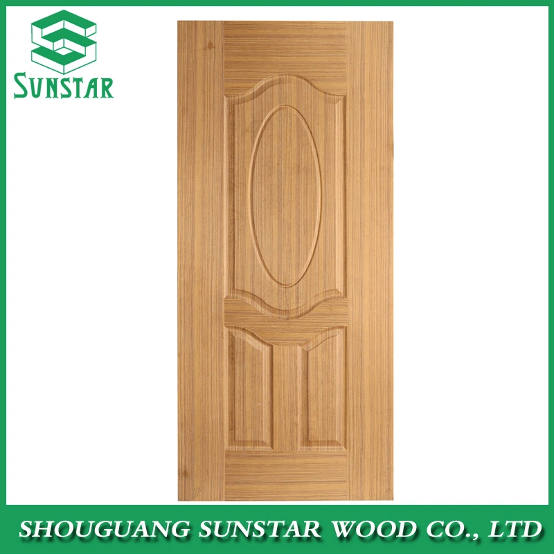 Teak/Sapeli Wood Veneer and Embossed/Glossy/Matt Melamine Faced Moulded HDF MDF Door Care Steel Door Wooden Door Wood Veneer Door Pane Door Skin