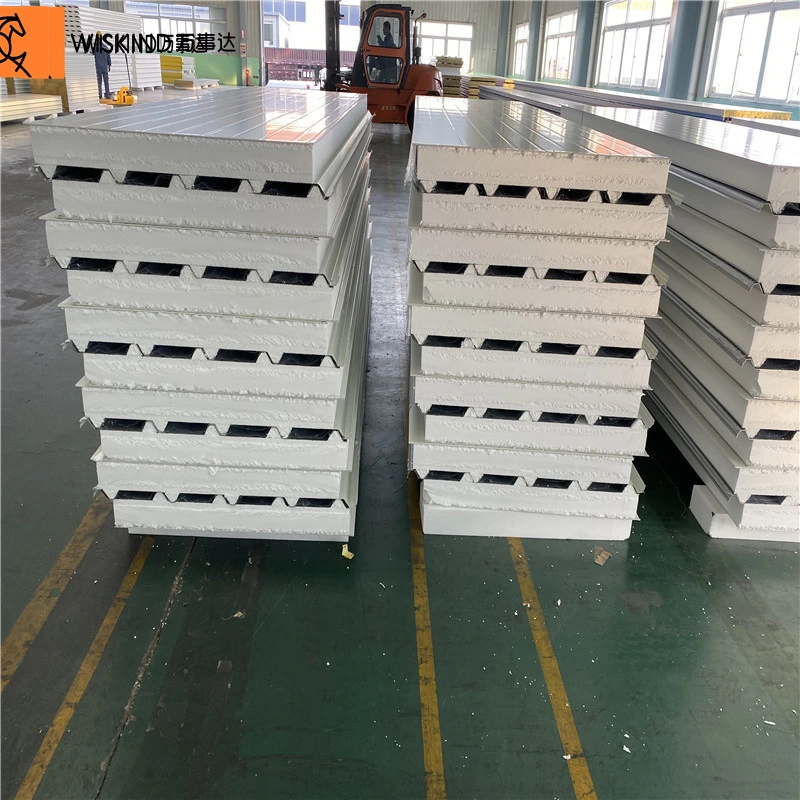 Fire Resistance Rockwool/EPS/PU/PIR Sandwich Panel for Prefab House