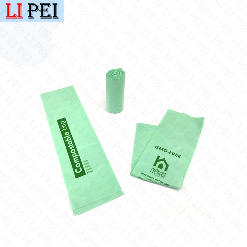 Manufacturer Price PE Plastic Flat Pack Garbage Bag