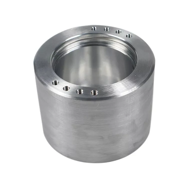 Metal Lathe CNC Turning Service Parts Carbon Stainless Steel Titanium Flange Sleeve Welding Flange Flat Welding Flange