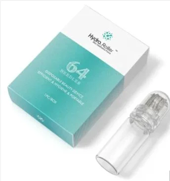 Disposable Beauty Device Efficient Microneedling 0.25mm Injectable Mesotherapy Hydra Roller 64 Needles