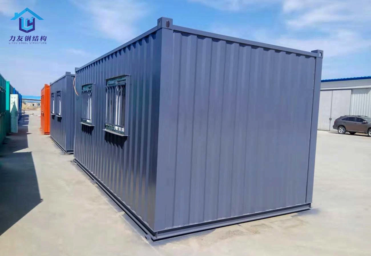 Top Grade Fast Build Building Prefabricated Steel Structure Container House Modern Modular House / Prefab Container House