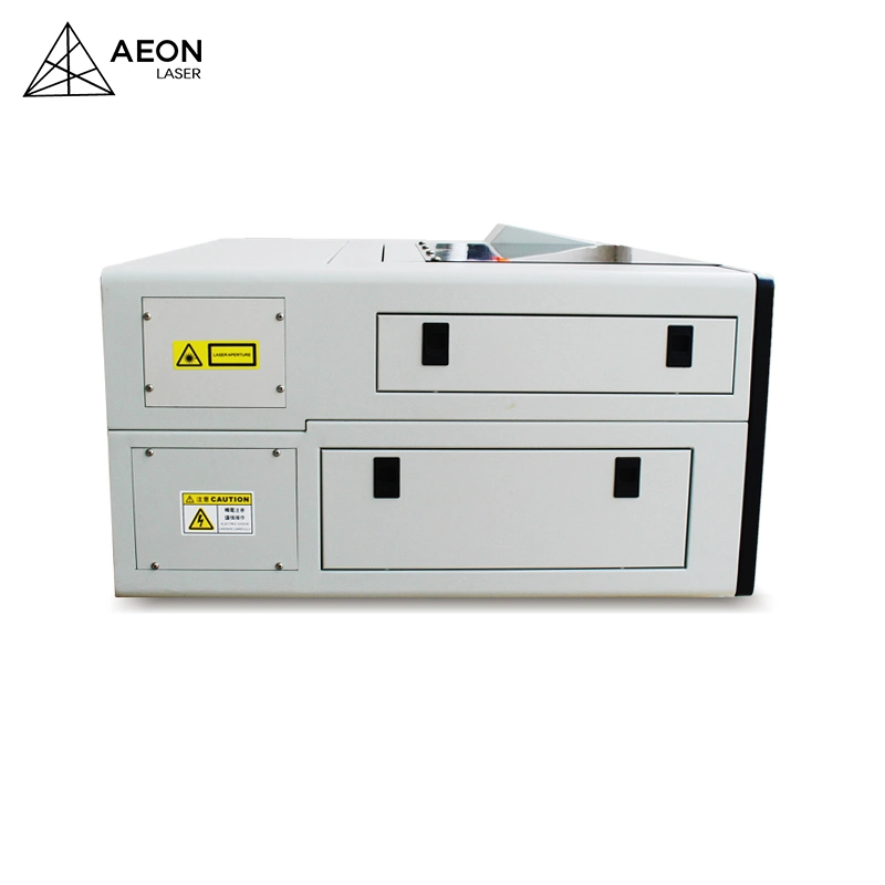 Aeon 500*300mm Semi-Automático 30W 60W Desktop Tecla Laser em acrílico de madeira para publicidade de Corte/couro/impressão e embalagem/artesanato/Indústria da madeira