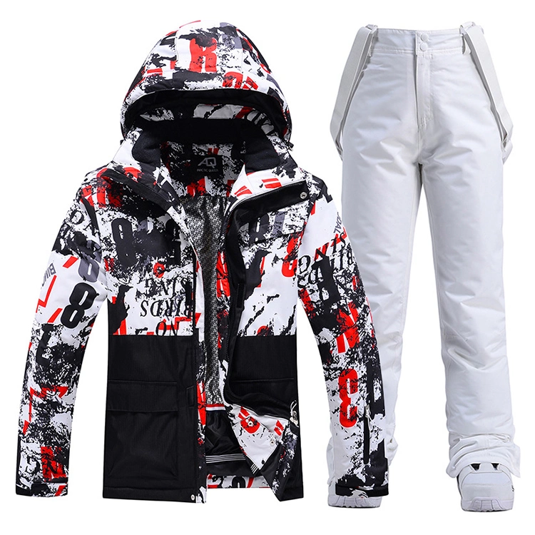 Wear-Resistant 100% Polyester High quality/High cost performance Outdoor Sports Winndproof Waterproof Snow Ski Suit