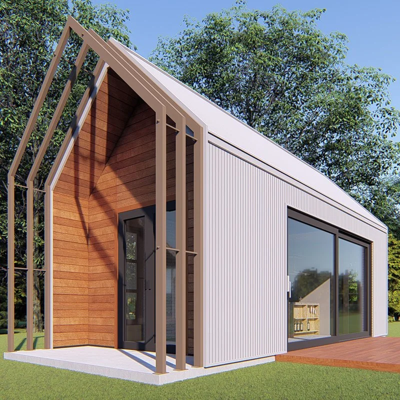 Prix d'usine Maison de jardin entièrement assemblé Maison modulaire Prefab Vente Maisons fabriquées sur mesure