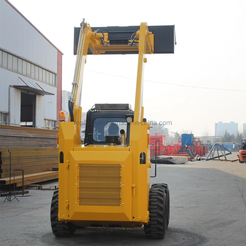 Multi Purpose Skid Steer Loader 100HP 2t Crawler Skid Steer Loader