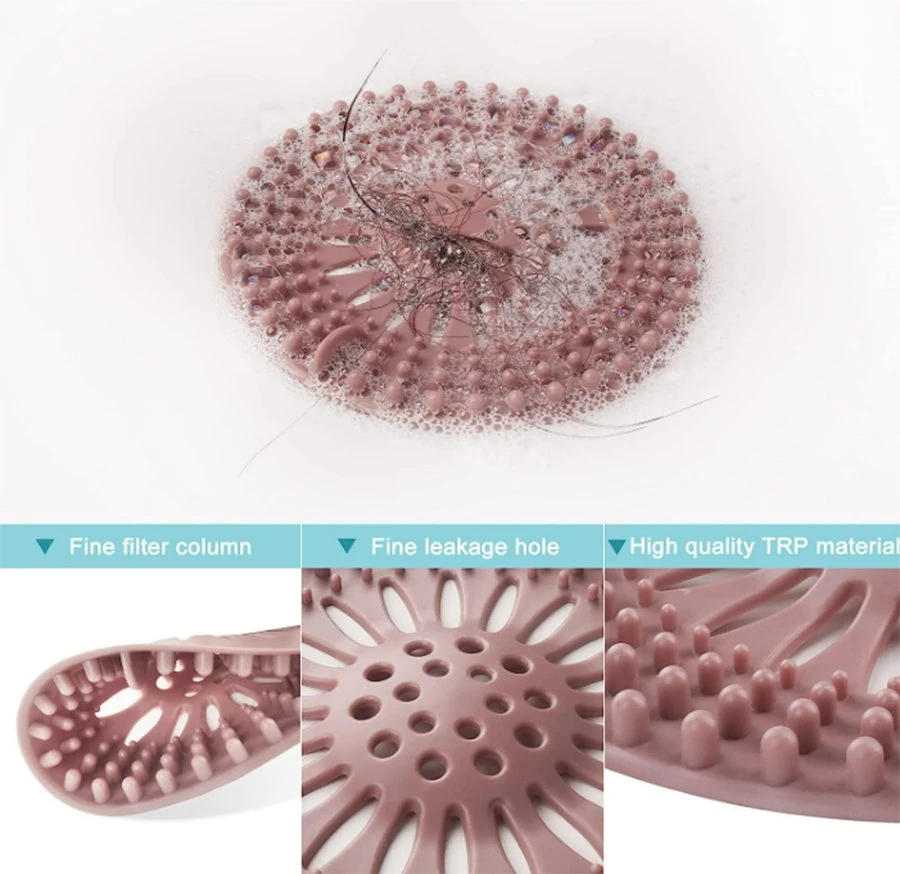 Shower Drain Cover Hair Catcher