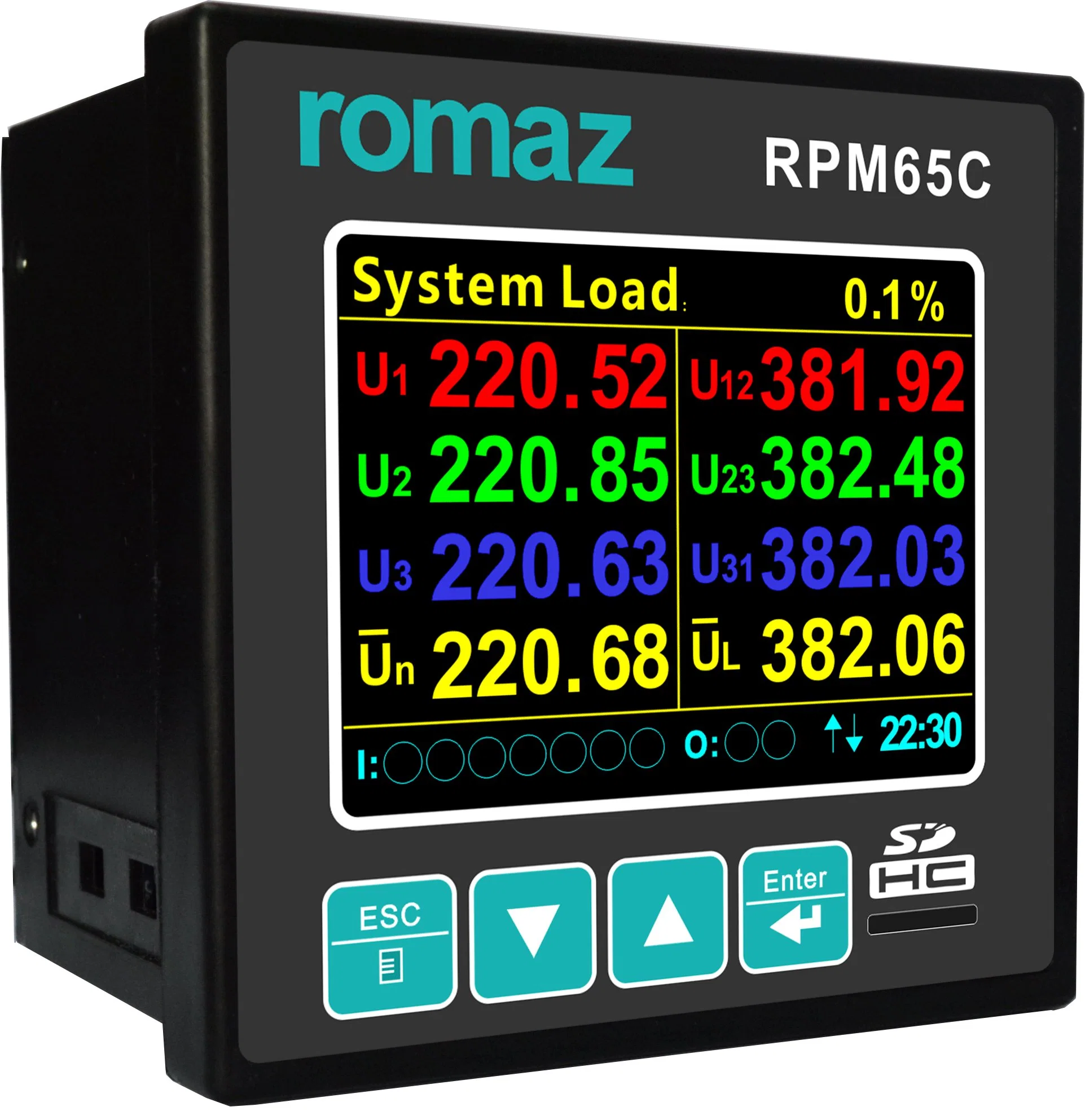 Rpm65c Digital Multifunction Power Network Analyzer