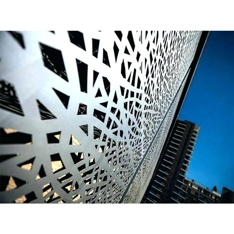 Aluminium Curtain Wall Laser Cut Interrior Screen Panel Wall