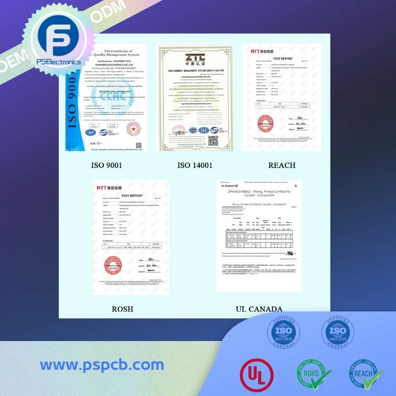 PS OEM Hochfrequenz-PCBA 5G-Telefon für Leiterplatten Leiterplattenbaugruppe