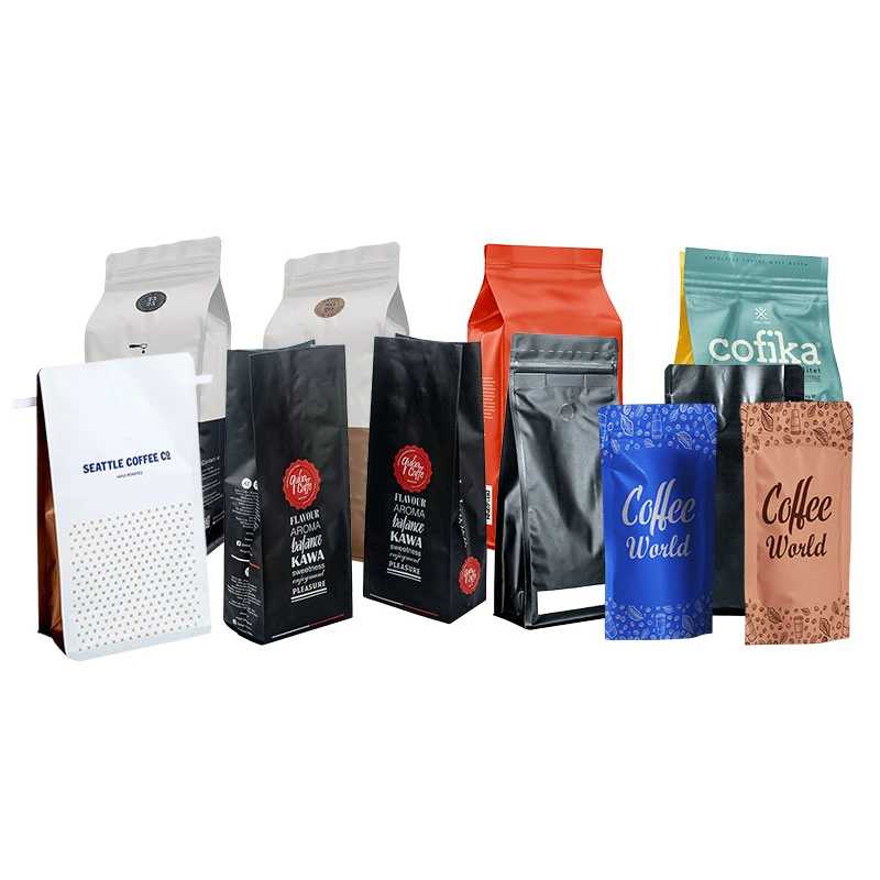 Wholesale/Supplier Custom Printed Sealed Coffee Packaging Bags with Valve