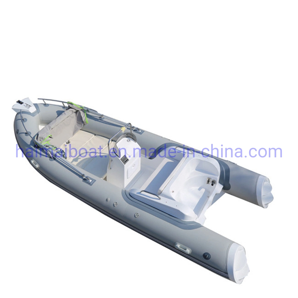 17feet 5.2m Passenger Transfer Boat Working Boat Sport Boat Sea Kayak Tender Boat Inflatable Boats by Hand-Made Nes Design Style Fiberglass Hull Inflatable Boat