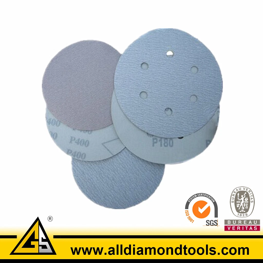 Factory Wholesale Abrasive Tools 4"-9" Psa Abrasive Sanding Disc for Wood