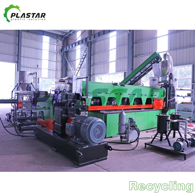 Plastic PE/PP/HDPE/LDPE/LLDPE/BOPP Film/Bag/Woven Bag/Non Woven/Fiber/Granulating Line/Agglomeration Recycling/Compact Pelletizing Machine