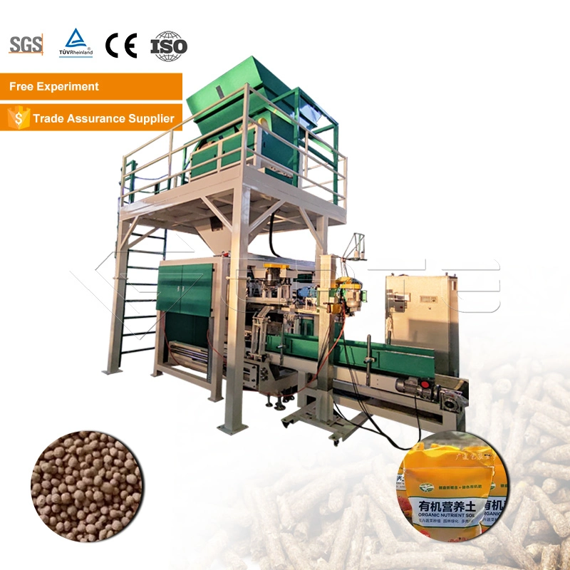 Gate 10-20kg Wood Pellet Packaging Machine Tortilla Packaging Machine Fully Automatic