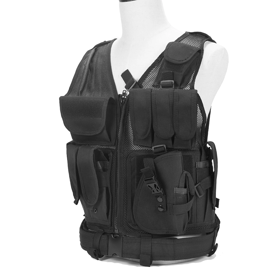 Hunting Multiple Pouches Military Molle Holster Police Assault Combat Gear Tactical Vest