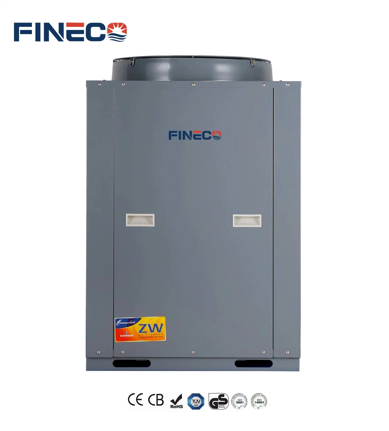 18.5kw Air Source Heat Pump Hot Water Heater with Easy Installation and Long Wiring LCD Controller