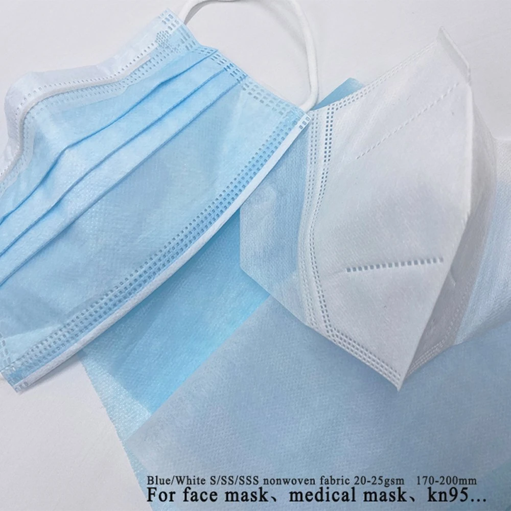 High Quality Medical Disposable Face Mask Material 100% Polypropylene Non Woven Fabric