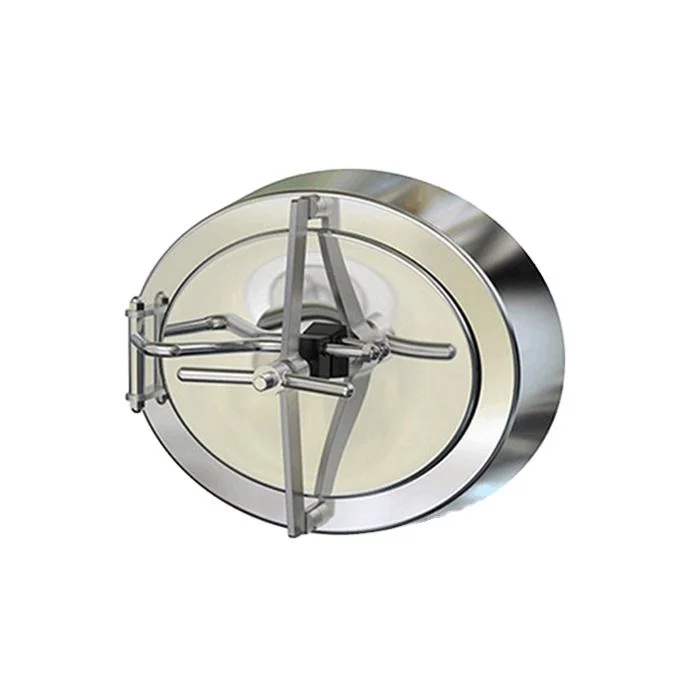 Sanitary Stainless Steel SS304 Tank Food Grade Oval Manhole Cover