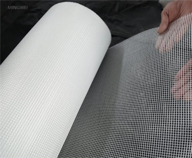 Mingwei High Temperature Resistant and High Strength Fireproof Glass Cloth Material Fiberglass Mesh Fabric