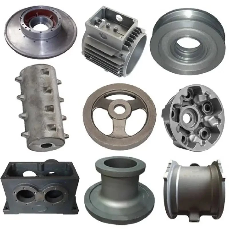 Metal Sand Casting Service Axle Wheel Hubs for Agriculture Tiller Sand Casting Iron Cast Parts